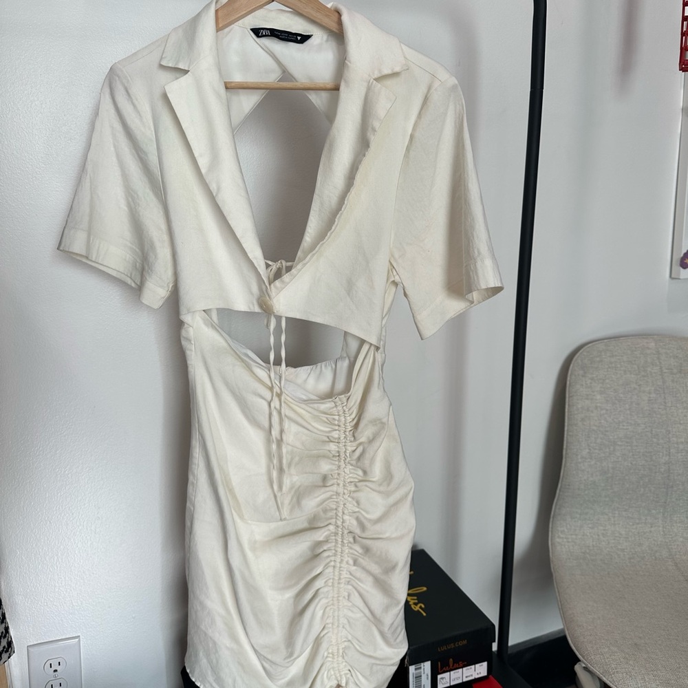 Zara Open back dress
